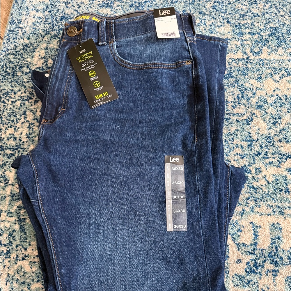 Lee Men’s Dark Blue Skinny Jeans